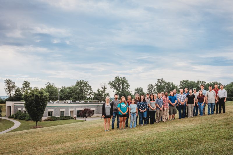 View of the AHS Laboratory and Team