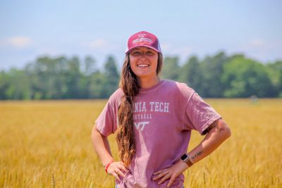 Meet Makenzie Shifflett, The Assistant Farm Manager at the Eastern Shore Agricultural Research and Extension Center 