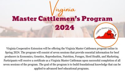 2024 Master Cattlemen's Program Information