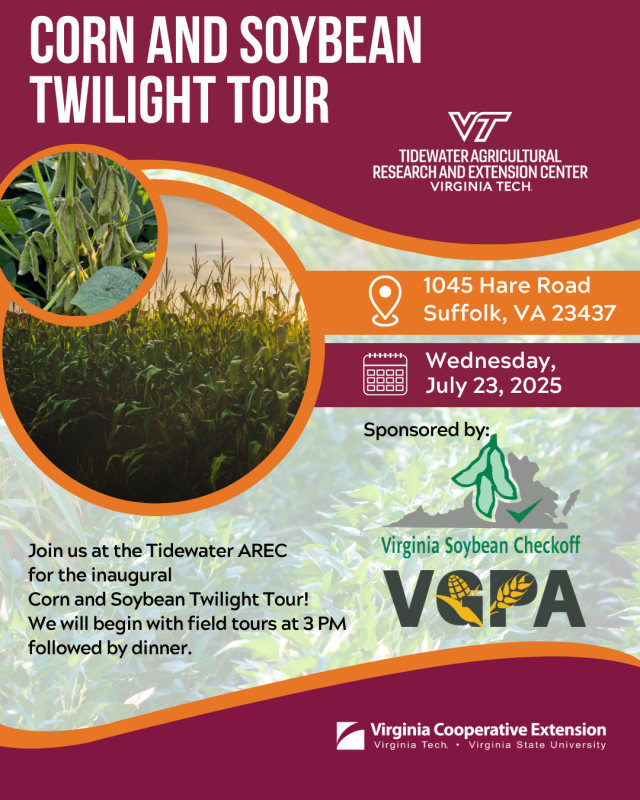 Corn and Soybean Twilight Tour Advertisement