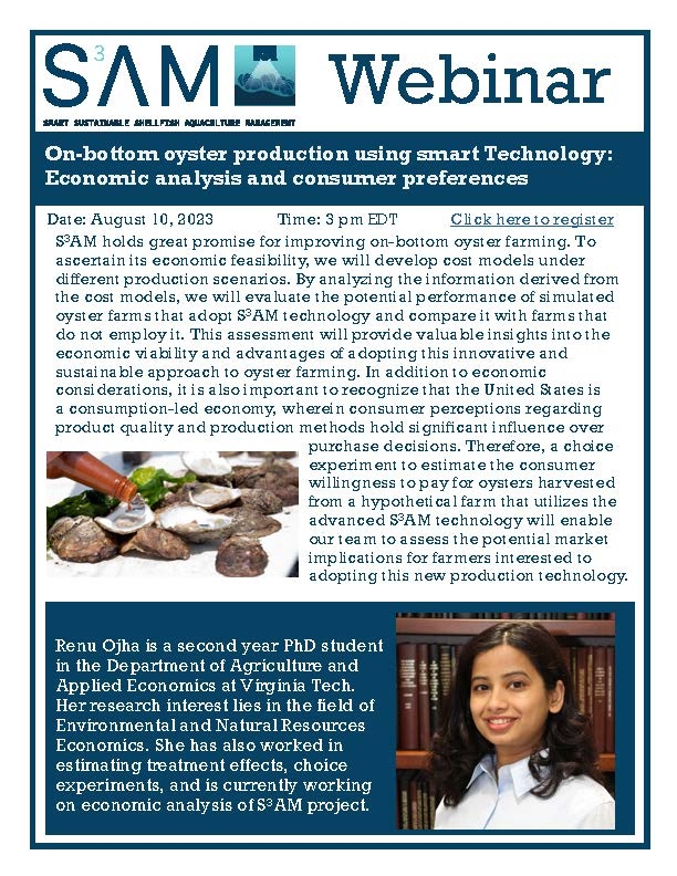 Webinar program flyer