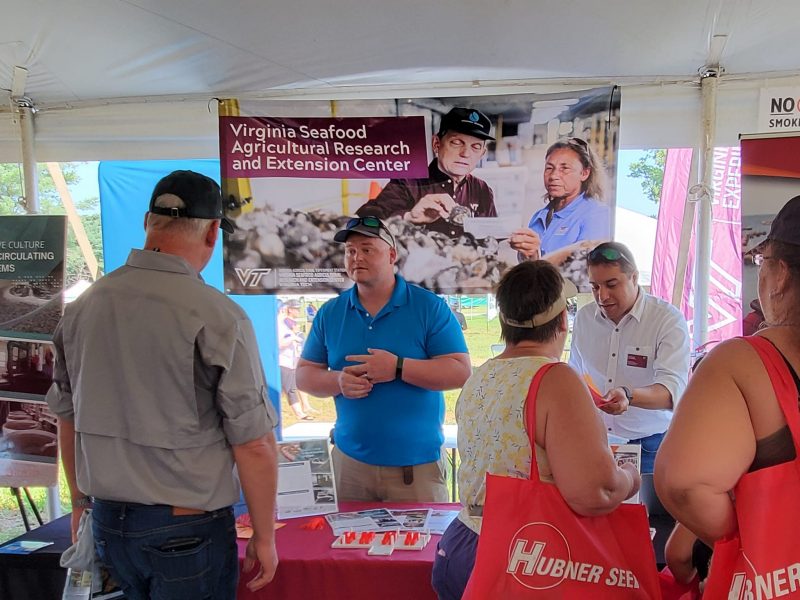 Center for Advanced Innovation in Agriculture, Virginia Cooperative Extension help Virginia Tech showcase its land-grant mission at 2023 Virginia Ag Expo