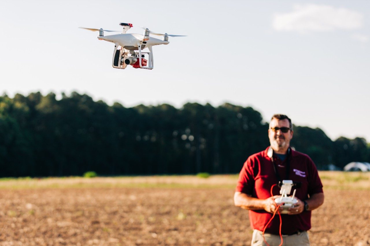 flying drone