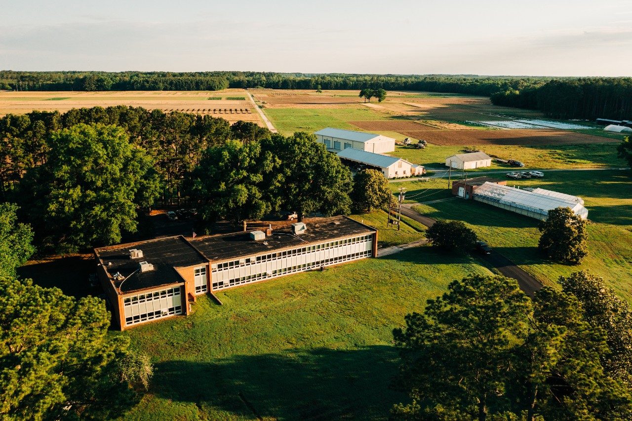 aerial of Eastern Shore AREC