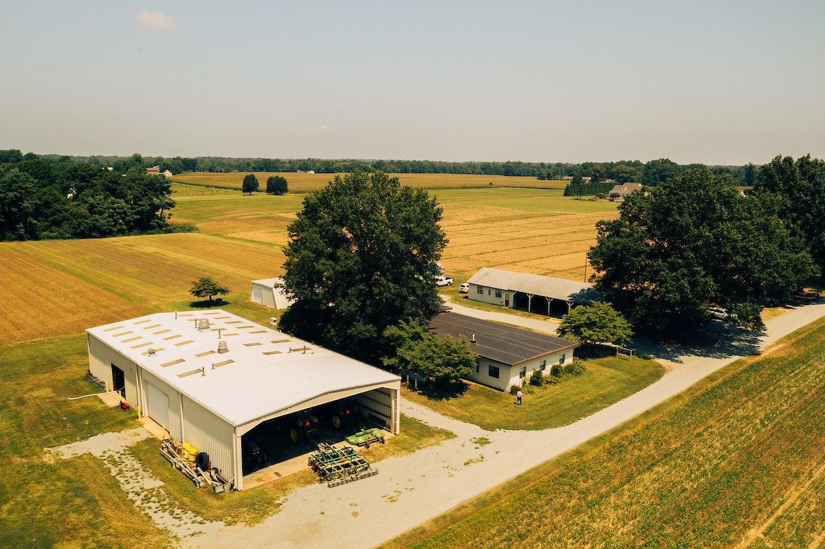 aerial photo of EVAREC