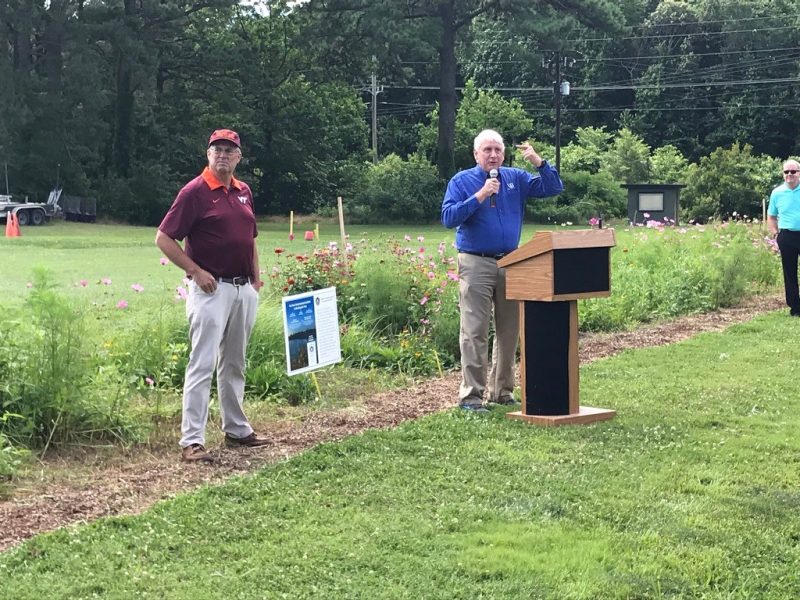 Jeff Derr and Virginia Beach Mayor Dyer