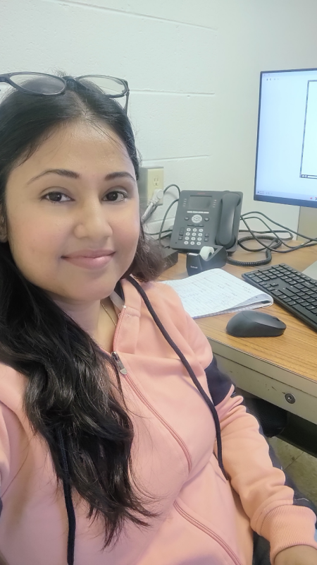 Postdoctoral associate Priyanka Gangwar