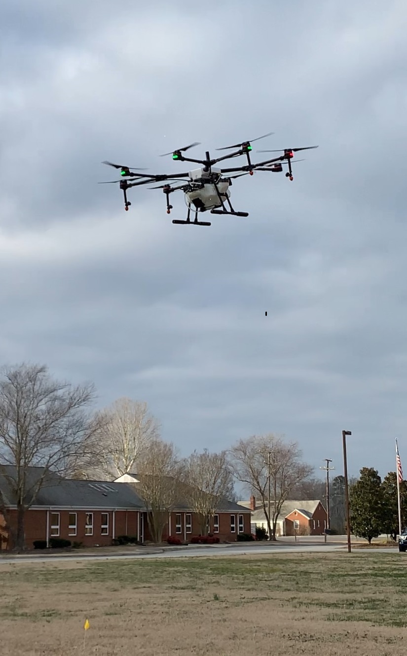 Agras RTK spray drone