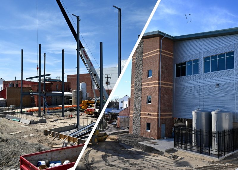 Photo of building being constructed